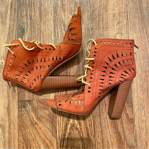 W Just Fab Tracey Heel Size 7 - Picture 7 of 7